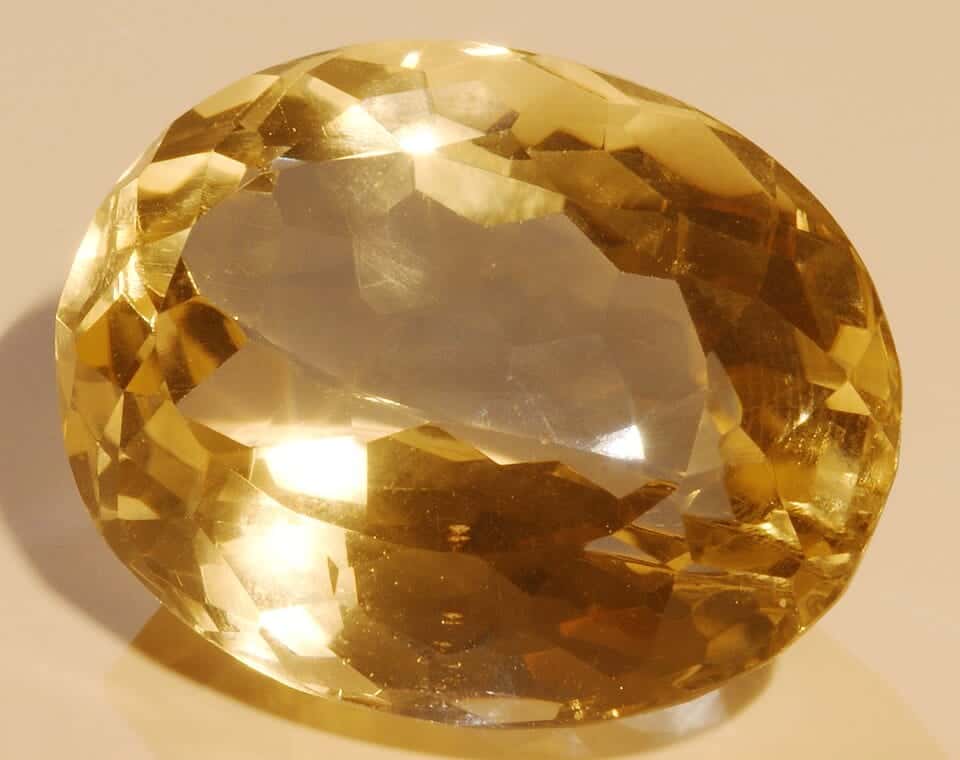 Photo: Citrine taillee